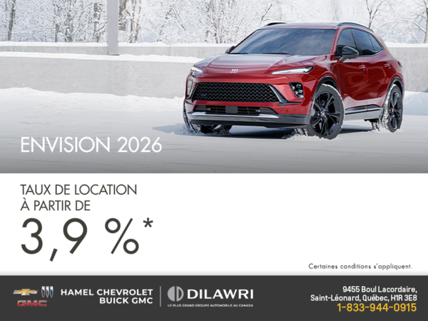 Procurez-vous la Buick Envision 2026