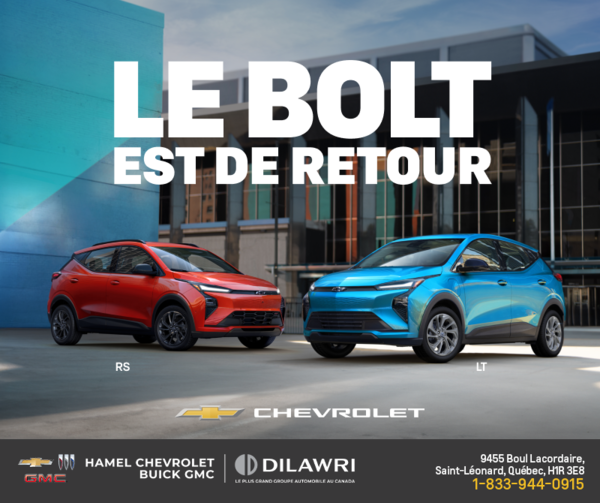 Procurez-vous le Chevrolet Bolt 2027