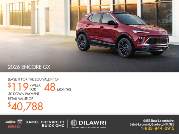 Get the 2026 Buick Encore GX