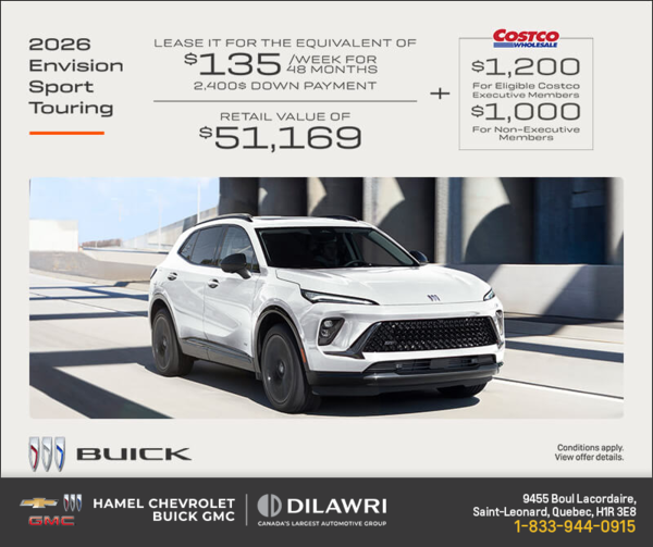 Get the 2026 Buick Envision