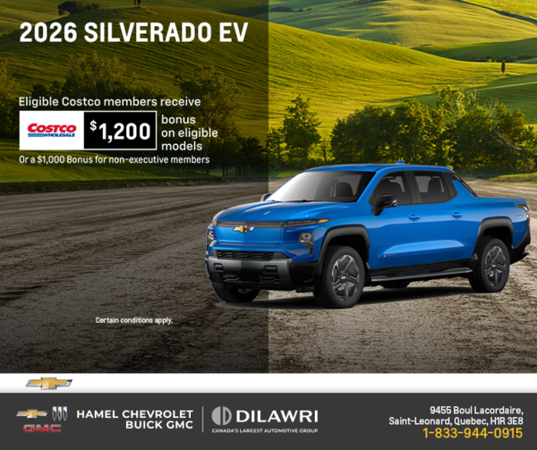 Get the 2026 Chevrolet Silverado EV