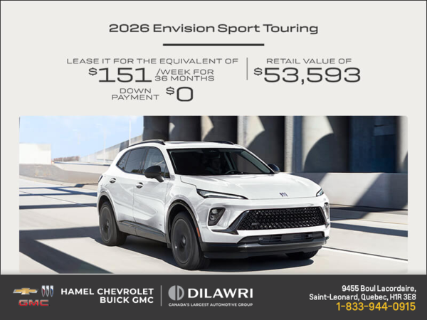 Get the 2026 Buick Envision