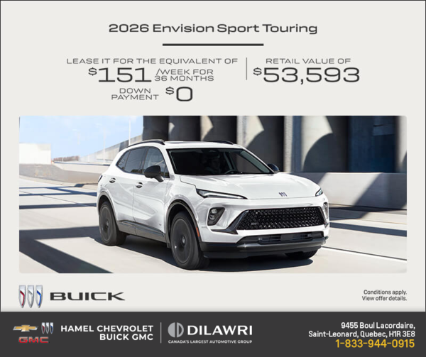 Get the 2026 Buick Envision