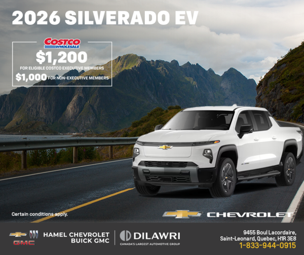 Get the 2026 Chevrolet Silverado EV