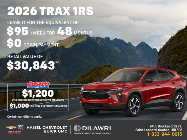 Get the 2026 Chevrolet Trax