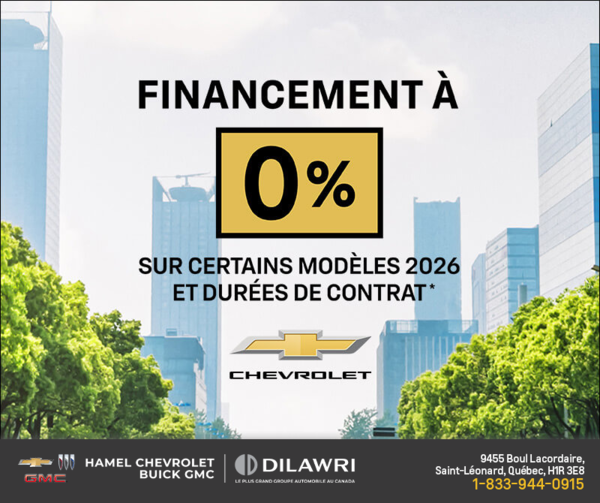 L'événement Chevrolet