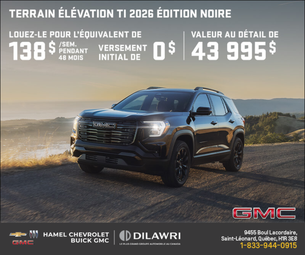 Le GMC Terrain 2026