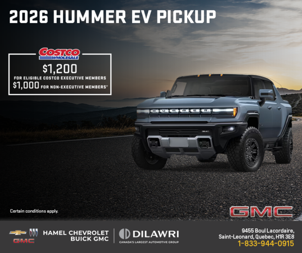 The 2026 GMC Hummer EV Pickup