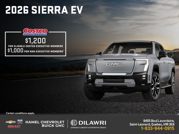 The 2026 GMC Sierra EV