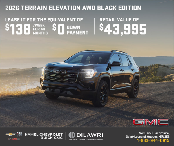 The 2026 GMC Terrain