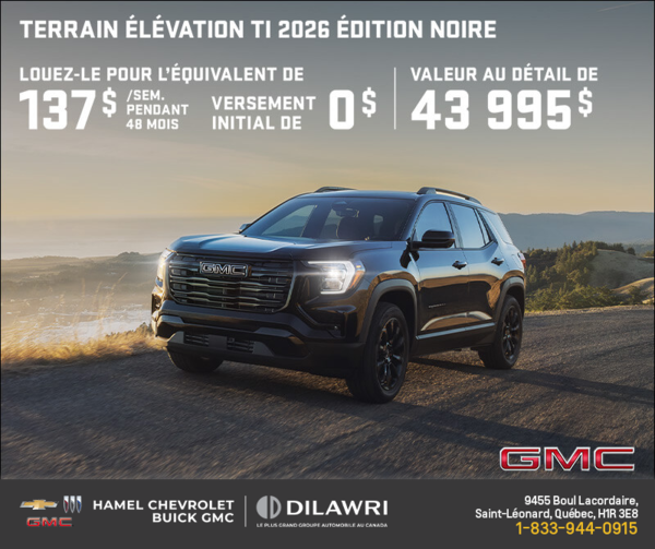 Le GMC Terrain 2026