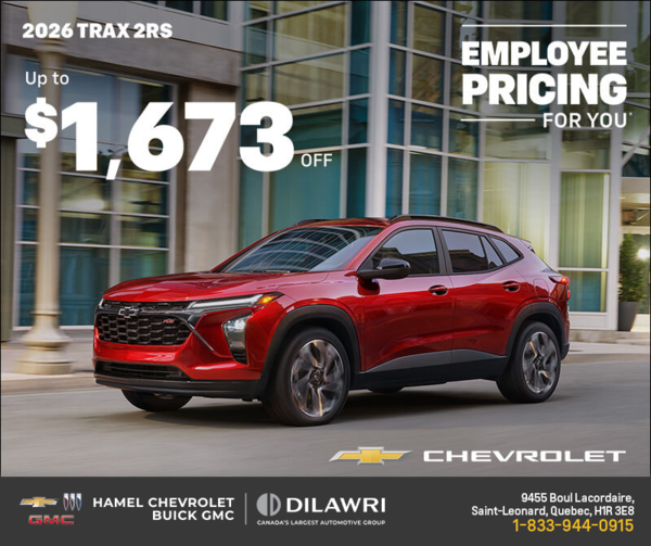 The 2026 Chevrolet Trax