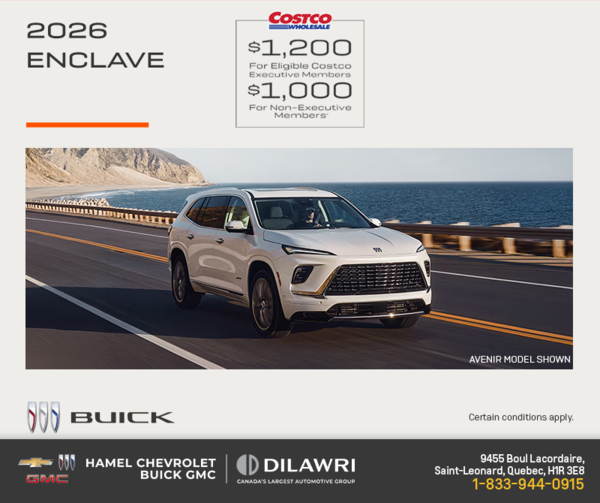 Get the 2026 Buick Enclave