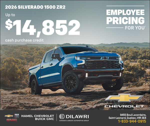 The 2026 Chevrolet Silverado 1500 ZR2
