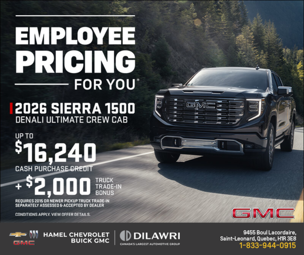 The 2026 GMC Sierra 1500 Denali Ultimate