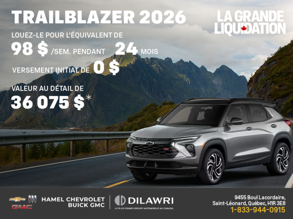 Chevrolet Trailblazer 2026