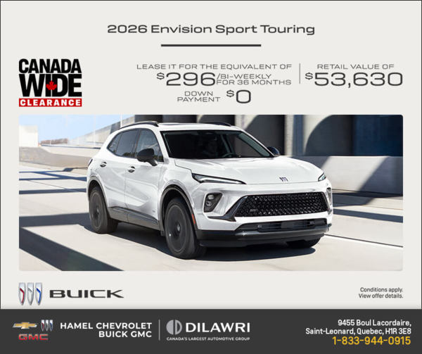 Get the 2026 Buick Envision