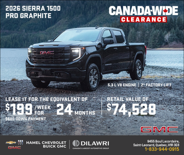 The 2026 GMC Sierra 1500 Pro Graphite Crew Cab