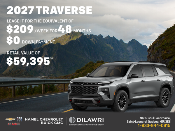 2027 Chevrolet Traverse