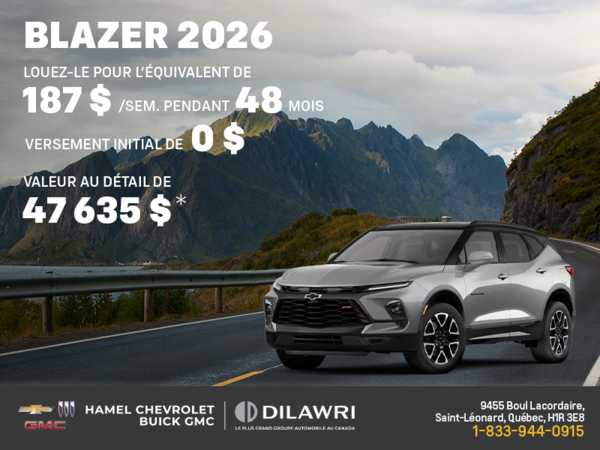 Chevrolet Blazer 2026