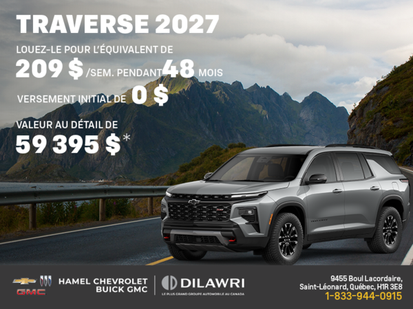 Chevrolet Traverse 2027