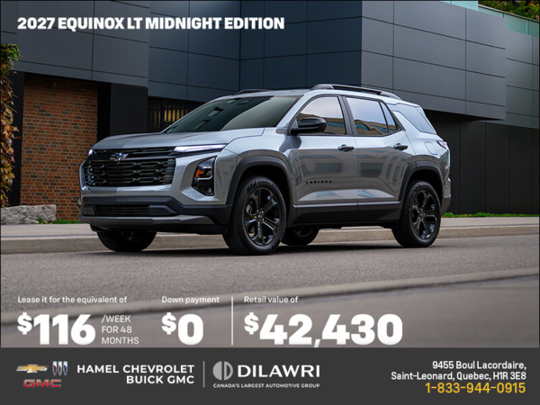 Get the 2027 Chevrolet Equinox