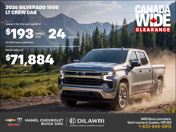 The 2026 Chevrolet Silverado 1500 LT