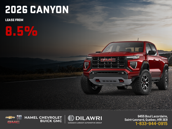 The 2026 GMC Canyon