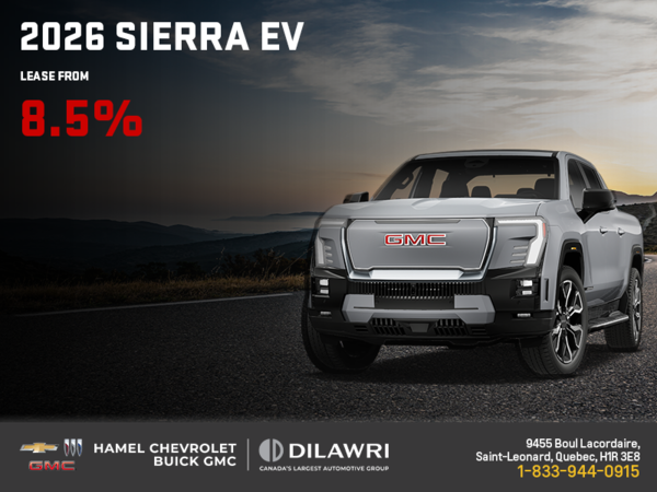 The 2026 GMC Sierra EV