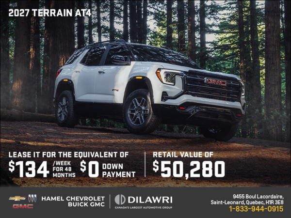 The 2027 GMC Terrain AT4