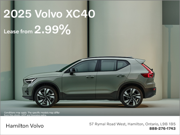 The 2025 Volvo XC40