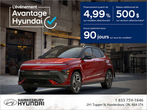 L'événement Avantage Hyundai
