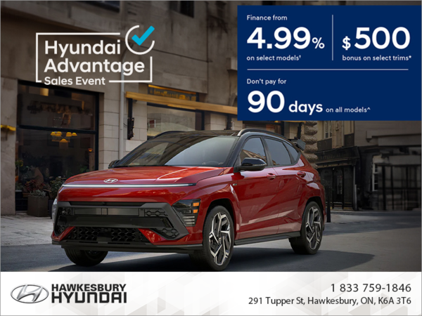 The Hyundai Advantage Sales Event