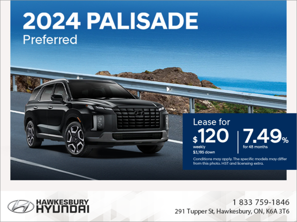 Get the 2024 Hyundai Palisade