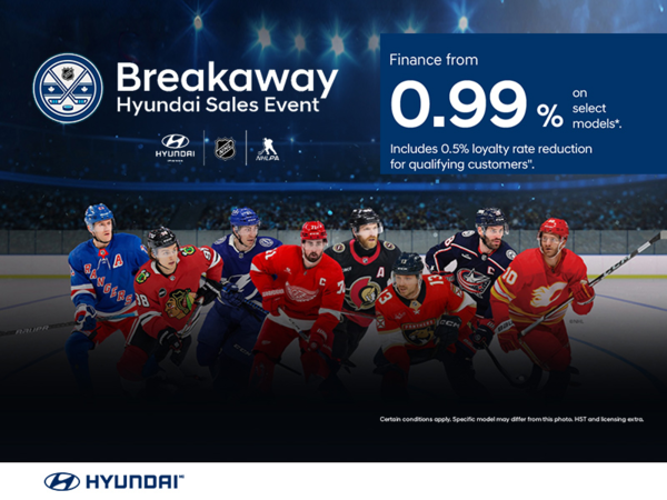 Breakaway Hyundai Sales Event