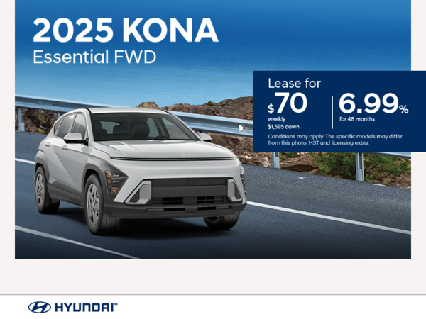 Get the 2025 Hyundai Kona