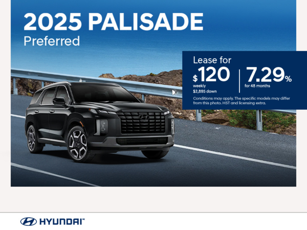 Get the 2025 Hyundai Palisade