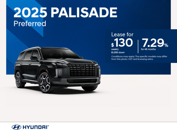 Get the 2025 Hyundai Palisade