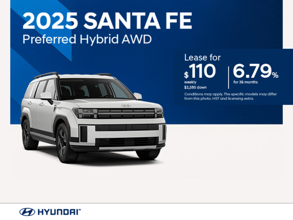 Get the 2025 Hyundai Santa Fe