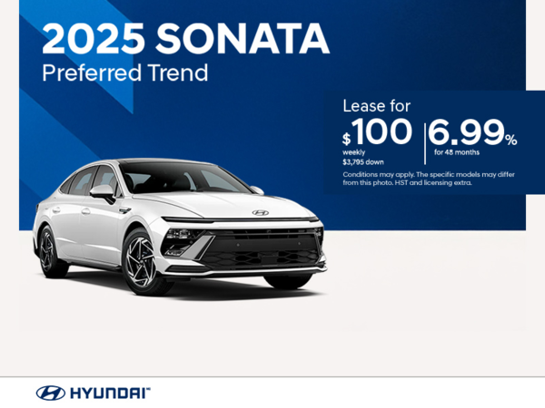 Get the 2025 Hyundai Sonata