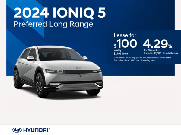 Get the 2024 Hyundai IONIQ 5