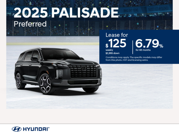 Get the 2025 Hyundai Palisade