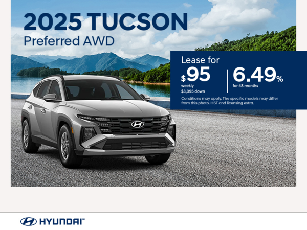Get the 2025 Hyundai Tucson