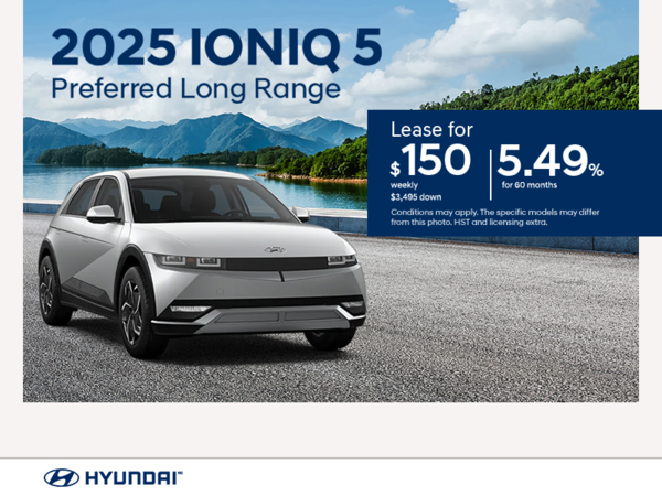 Get the 2025 Hyundai IONIQ 5