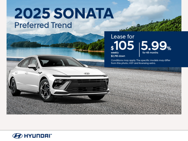 Get the 2025 Hyundai Sonata