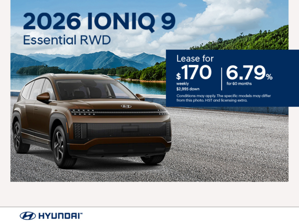Get the 2026 Hyundai IONIQ 9