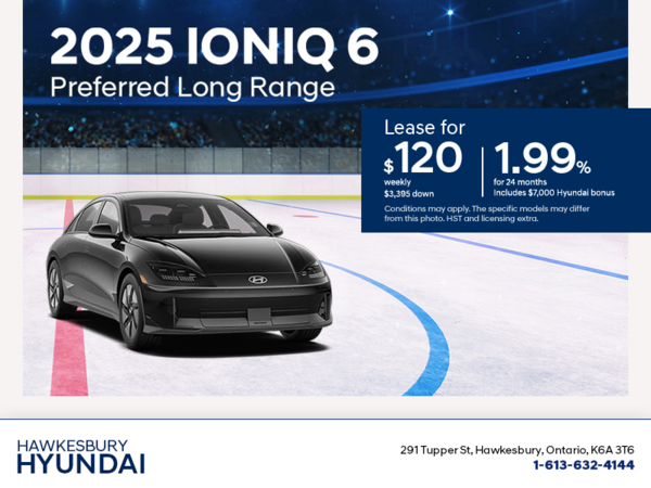 Get the 2025 Hyundai IONIQ 6