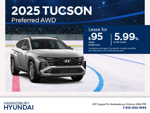 Get the 2025 Hyundai Tucson