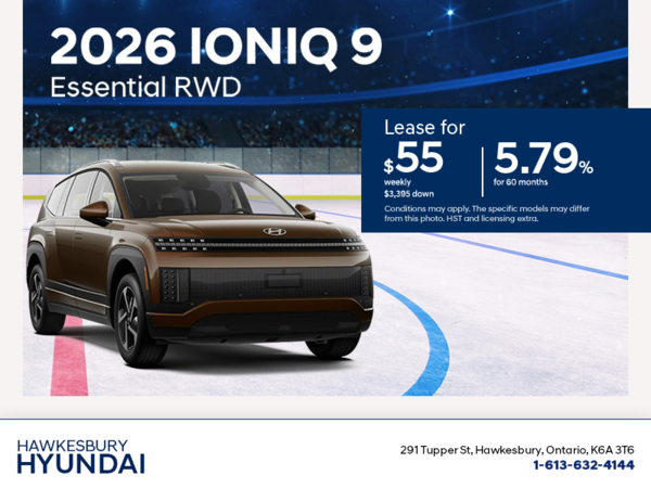 Get the 2026 Hyundai IONIQ 9