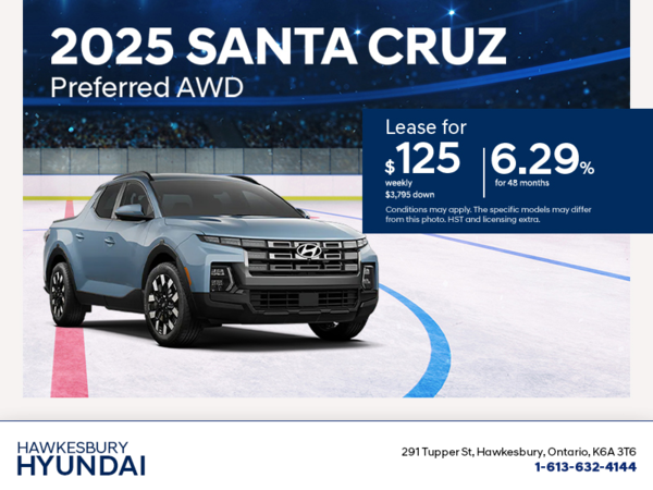 Get the 2025 Hyundai Santa Cruz